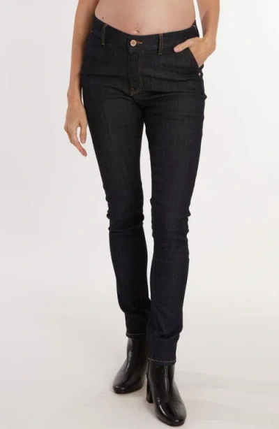 Cache Coeur Sharon Maternity And Postpartum Denim In Blue