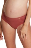 Cache Coeur Zoe Maternity Briefs In Terracotta