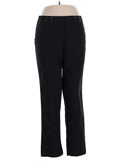 Pre-owned Caché Dress Pants In Black