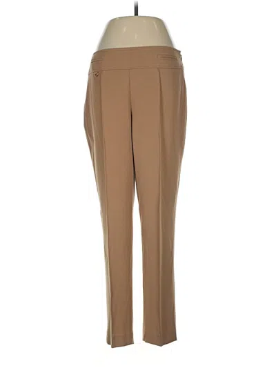 Pre-owned Caché Dress Pants In Brown