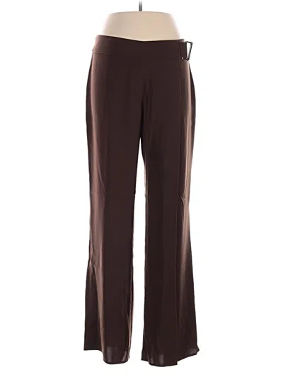 Pre-owned Caché Dress Pants In Brown