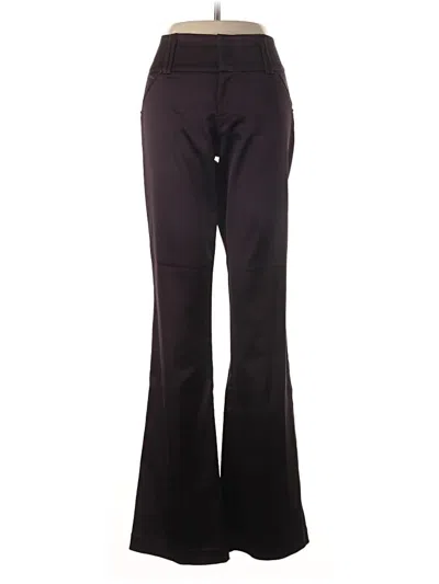Pre-owned Caché Dress Pants In Burgundy