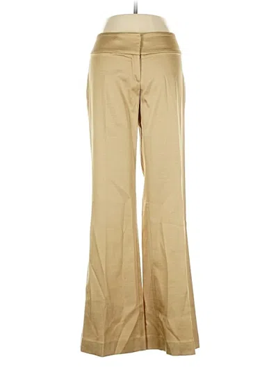 Pre-owned Caché Dress Pants In Gold