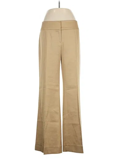 Pre-owned Caché Dress Pants In Tan