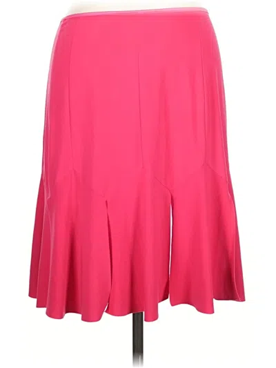 Pre-owned Caché Formal Skirt In Pink