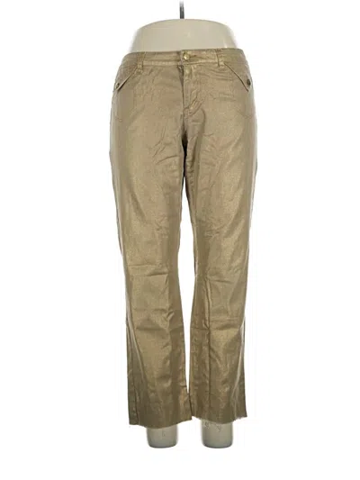 Pre-owned Caché Jeans In Gold