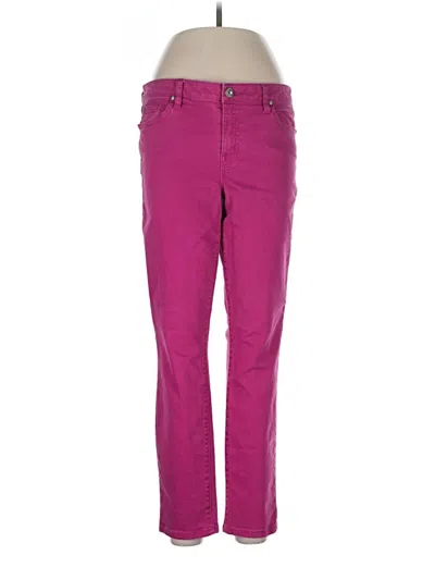 Pre-owned Caché Jeans In Purple