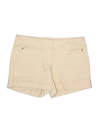 Pre-owned Caché Khaki Shorts In Tan