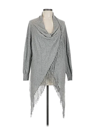 Pre-owned Caché Poncho In Gray