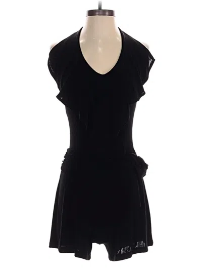 Pre-owned Caché Romper In Black