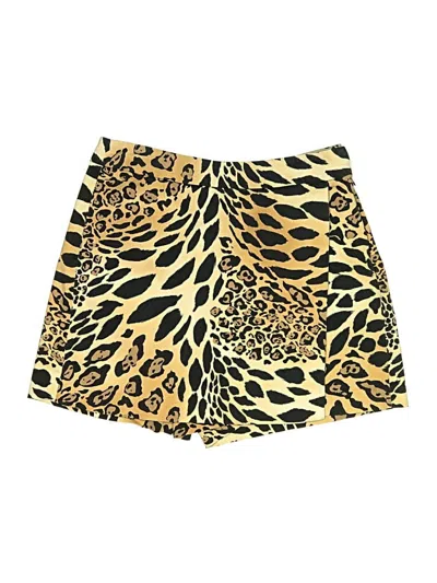 Pre-owned Caché Skort In Gold