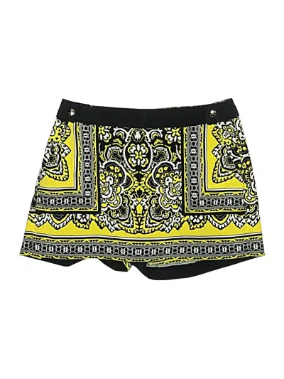 Pre-owned Caché Skort In Yellow