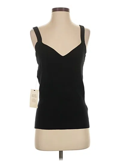 Pre-owned Caché Sleeveless Top Black Sweetheart Neckline Tops