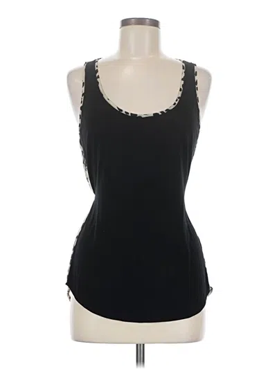 Pre-owned Caché Tank Top Black Sweetheart Neckline Tops