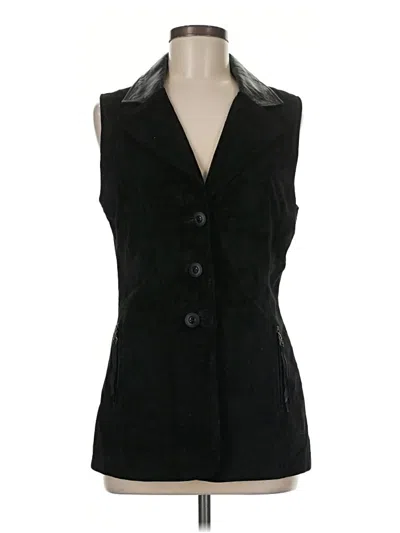 Pre-owned Caché Vest In Black