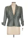 Cachet Blazer Jacket In Gray