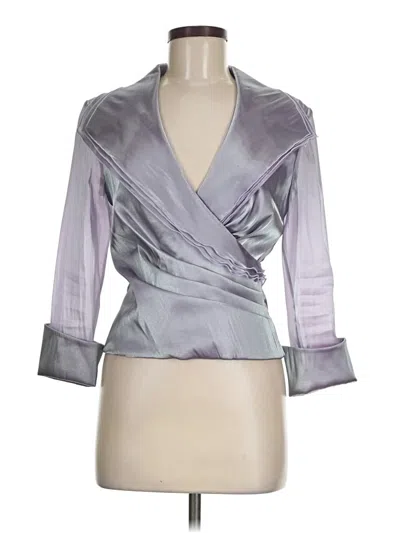 Pre-owned Cachet Blazer Jacket In Purple