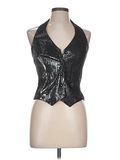 Pre-owned Cachet Sleeveless Blouse In Black