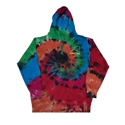 Pre-owned Cactus Jack By Travis Scott Astroworld Europe In The Blink Of An Eye Hoodie 'tie Dye' | Red | Men's