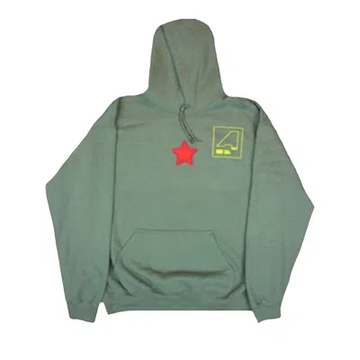 Pre-owned Cactus Jack By Travis Scott Astroworld Shattered Face Hoodie 'olive' | Green | Men's Size Xl