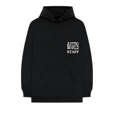 Pre-owned Cactus Jack By Travis Scott Astroworld Staff Hoodie 'black' | Men's Size M