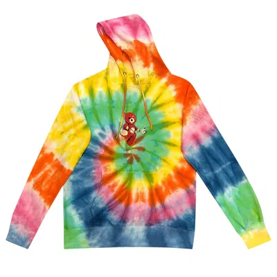 Pre-owned Cactus Jack By Travis Scott Astroworld Tour Skipping Bear Hoodie 'tie-dye' | Multi-color | Men's Siz