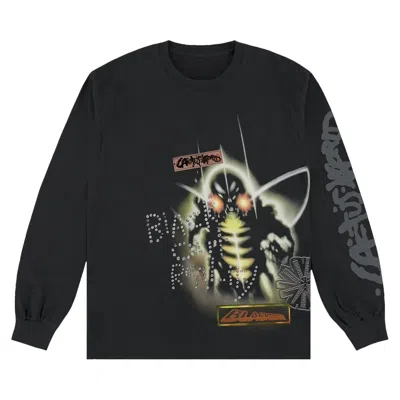 Pre-owned Cactus Jack By Travis Scott Beetlejack Long-sleeve 'black'