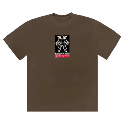Pre-owned Cactus Jack By Travis Scott Blackout Tee 'brown'