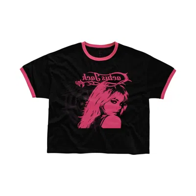 Pre-owned Cactus Jack By Travis Scott Burning Desire Ringer Tee 'black' | Men's Size Xxl