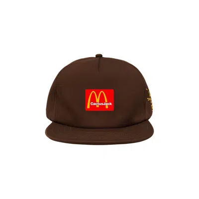 Pre-owned Cactus Jack By Travis Scott Cj Arches Hat 'brown'