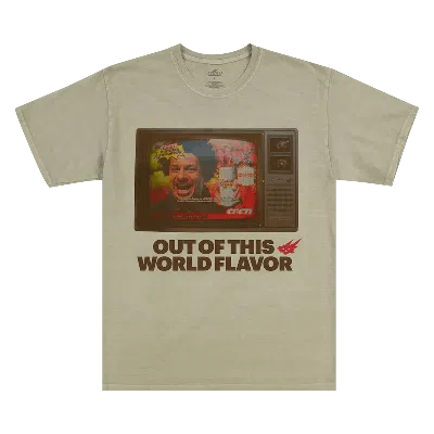 Pre-owned Cactus Jack By Travis Scott Commercial Tee 'dark Cream'