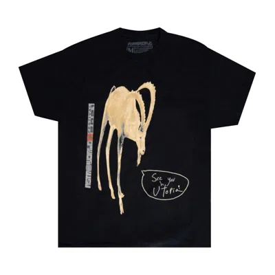 Pre-owned Cactus Jack By Travis Scott Goat Tee 'washed Black'
