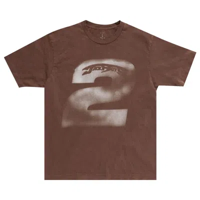 Pre-owned Cactus Jack By Travis Scott Jackboys 2 A2 T-shirt 'brown' | Men's Size Xxl