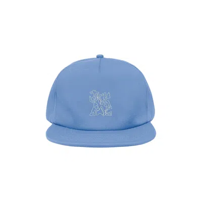 Pre-owned Cactus Jack By Travis Scott Jackboys Logo Hat Ii 'blue' | Men's Size Onesize