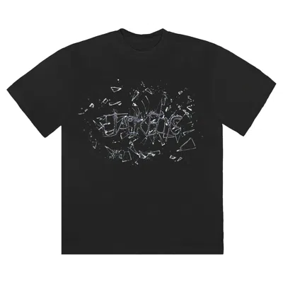 Pre-owned Cactus Jack By Travis Scott Jackboys Shatter T-shirt 'black'