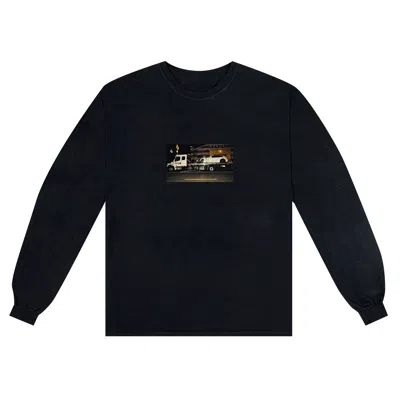 Pre-owned Cactus Jack By Travis Scott Jackboys Truck Long-sleeve T-shirt 'black' | Men's Size S