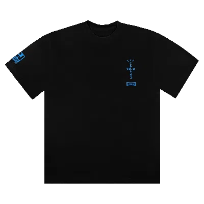 Pre-owned Cactus Jack By Travis Scott Portal T-shirt 'black'