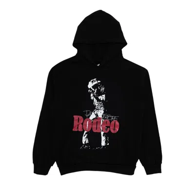 Pre-owned Cactus Jack By Travis Scott Rodeo Hoodie 'black'