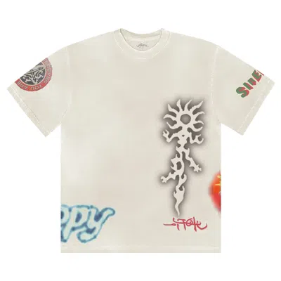 Pre-owned Cactus Jack By Travis Scott Siren Tee 'white'