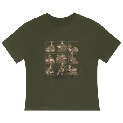 Pre-owned Cactus Jack By Travis Scott The Rider Babydoll Tee 'olive Green' | Men's Size L