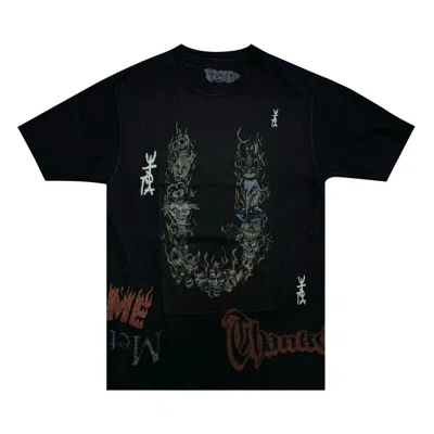 Pre-owned Cactus Jack By Travis Scott U City Specific Tee 'washed Black' | Men's Size S