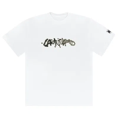 Pre-owned Cactus Jack By Travis Scott Whiteout Tee 'white'