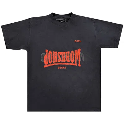 Pre-owned Cactus Jack By Travis Scott X 032c Workshop Tee 'black' | Men's Size S