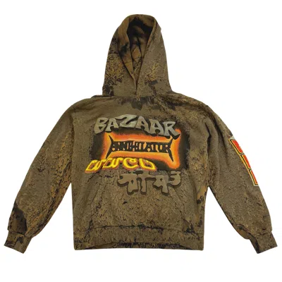 Pre-owned Cactus Jack By Travis Scott X Cactus Plant Flea Market Bazaar Hoodie 'tan'
