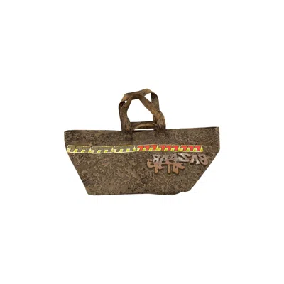 Pre-owned Cactus Jack By Travis Scott X Cactus Plant Flea Market Bazaar Tote 'tan'