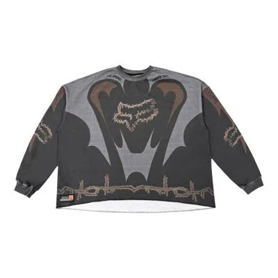 Pre-owned Cactus Jack By Travis Scott X Fox Racing Jersey Ii 'black'