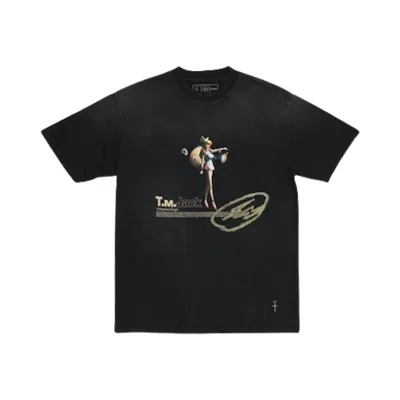 Pre-owned Cactus Jack By Travis Scott X Fragment X Takashi Jack Tee 'black' | Men's Size L