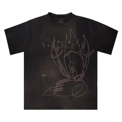 Pre-owned Cactus Jack By Travis Scott X Futura Laboratories Tee 'black'