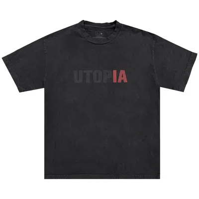 Pre-owned Cactus Jack By Travis Scott X Infinite Archives Utopia Tee 'black' | Men's Size M
