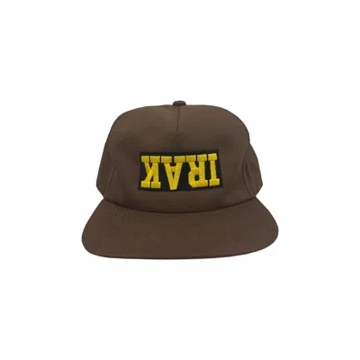 Pre-owned Cactus Jack By Travis Scott X Irak Nyc Logo Hat 'brown'